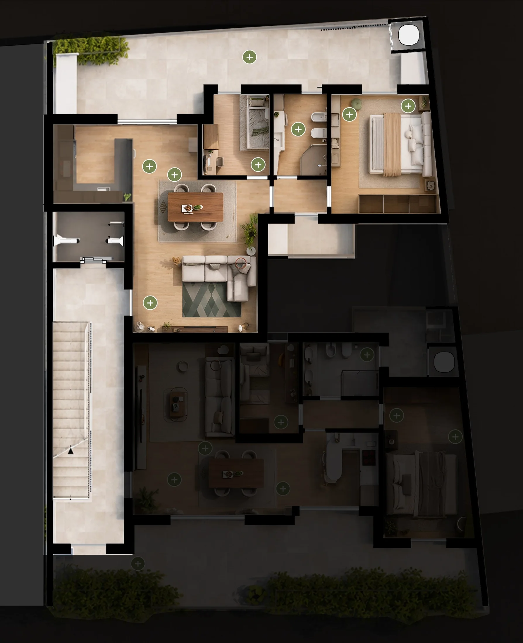 Planimetria tour Residenza 1