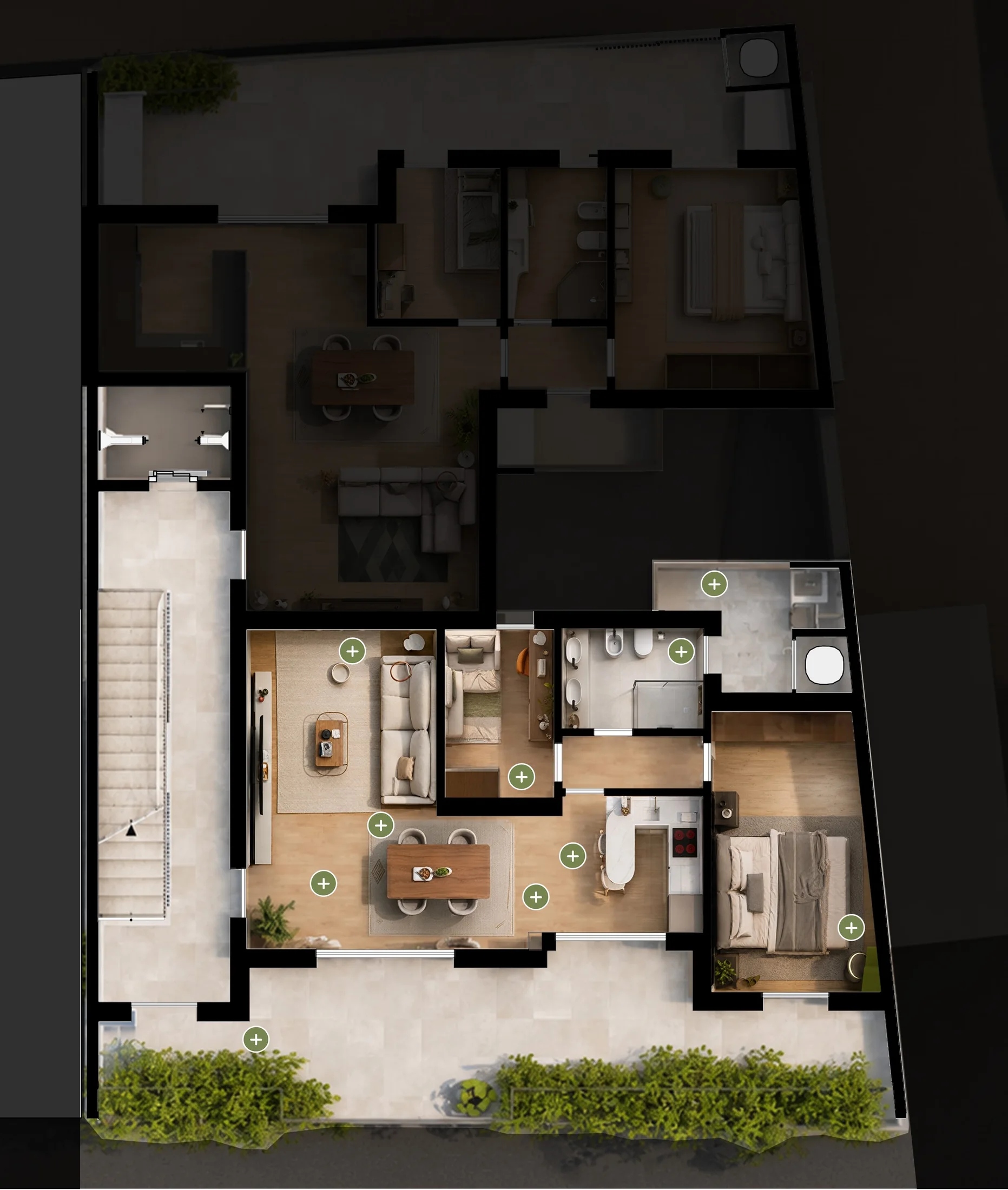 Planimetria tour Residenza 2