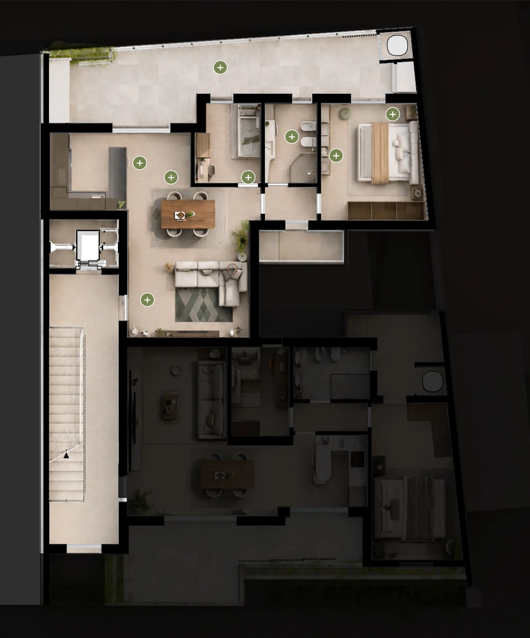 Planimetria tour Residenza 3