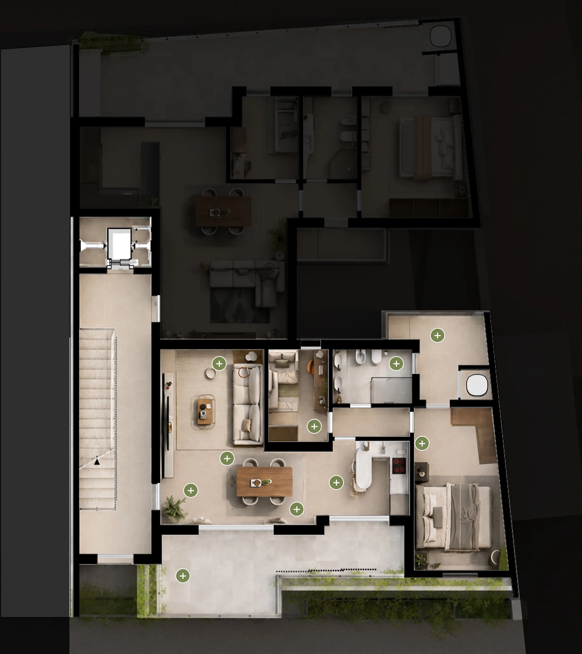 Planimetria tour Residenza 4