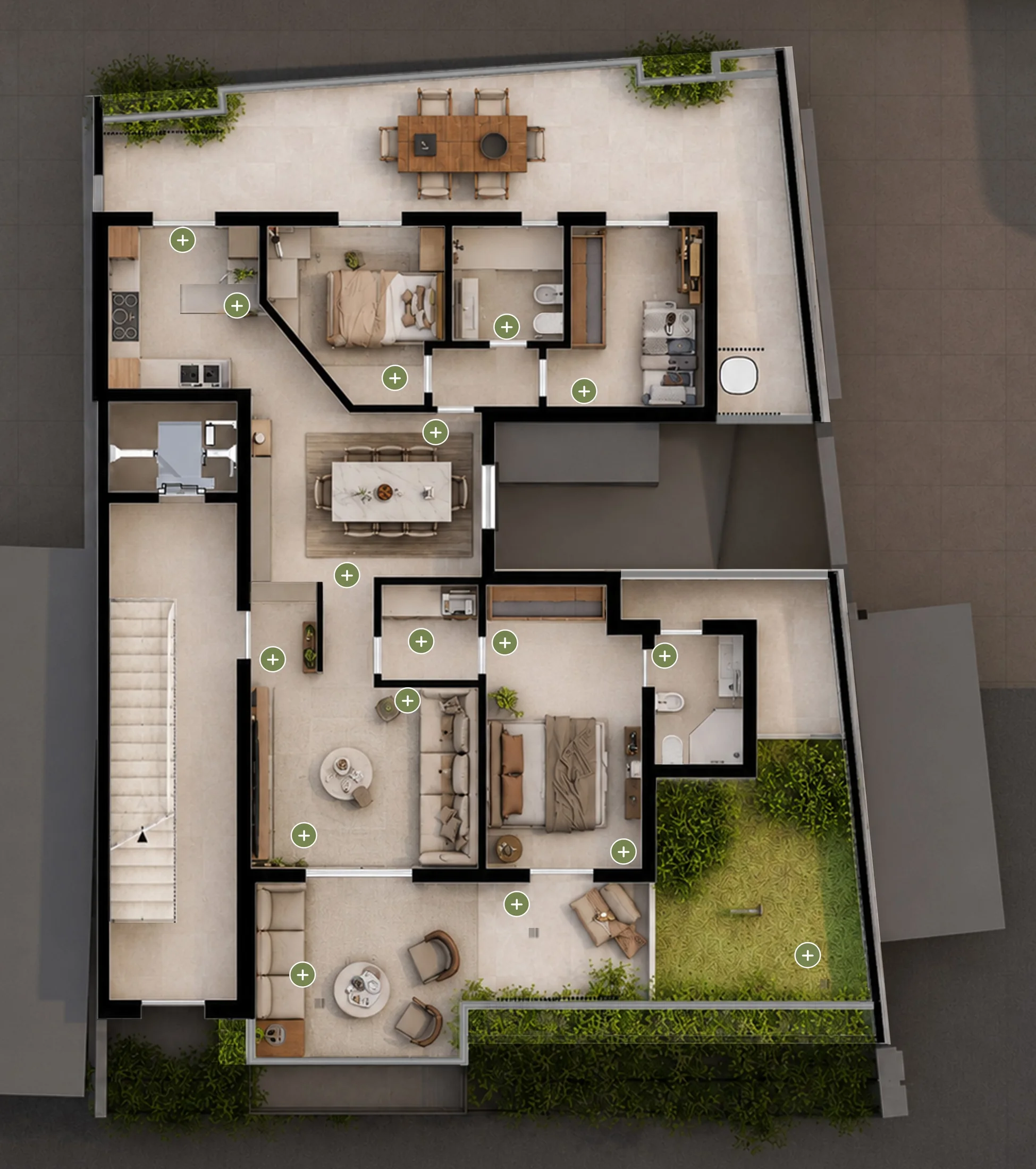 Planimetria tour Residenza 5