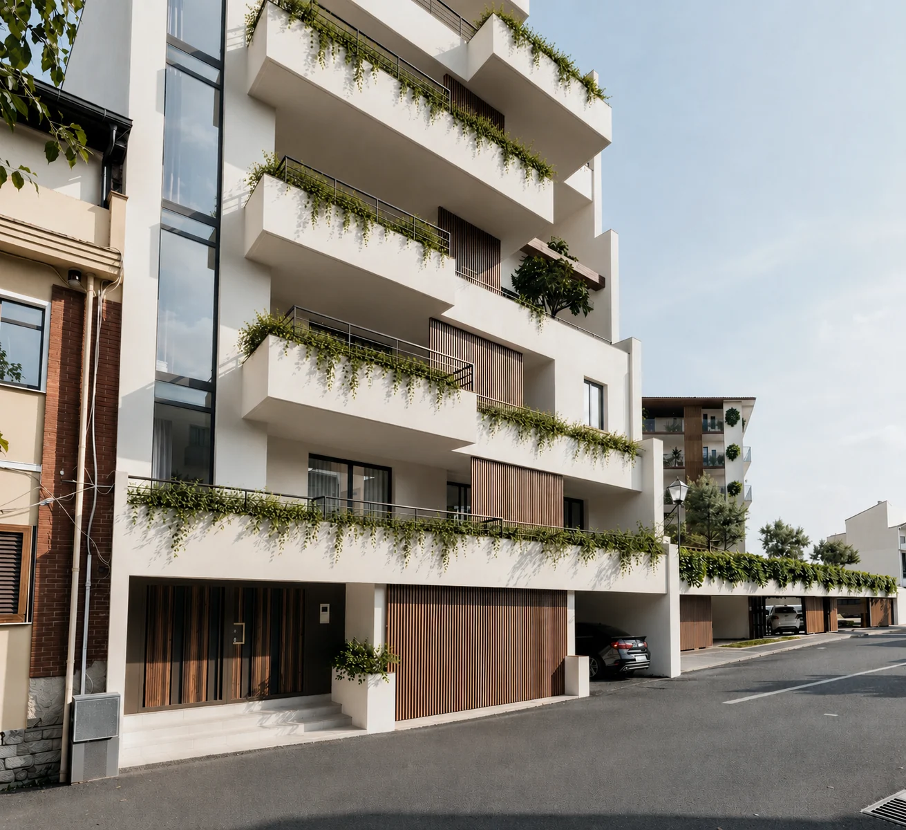 Residenze San Paolo viste da Via Papandrea